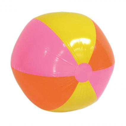 HENBRANDT Großer aufblasbarer Strandball (60 cm)