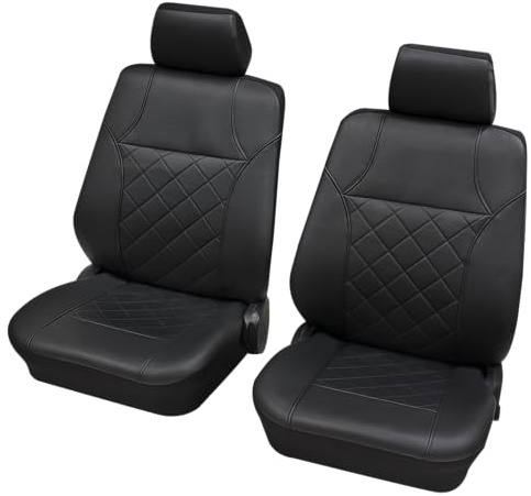 PETEX Auto Sitzbezüge für Vordersitze 4-teilig - Arizona schwarz, Eco Class mit SAB 2