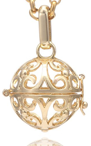 Morella Damen Halskette Edelstahl Gold 70 cm mit Anhänger Gold in Schmuckbeutel - Modellauswahl