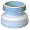 110mm Toilet WC Straight Extension Waste Pan Rubber Connector