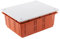 Zenitech Abzweigdose Unterputz 160x130x70, Orange