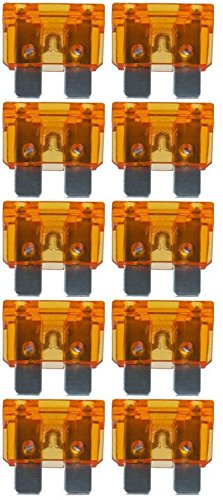 baytronic Standard Flachstecksicherung Kfz-Sicherung (10 Stück 40 A orange)