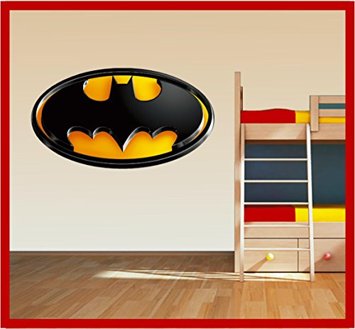 SS40070 Wandaufkleber, Motiv: Batman-Logo