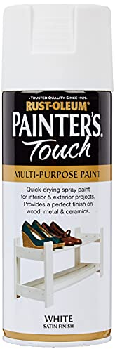Rust-Oleum AE0050002E8 400ml Painters' Touch Spray Paint - Satin White