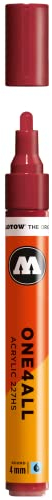 Molotow 227-HS Marker ONE4ALL, 4mm Spitze, 9,0ml, burgundrot