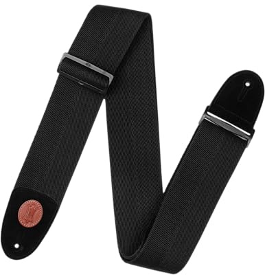 Levy's Leathers Mssc4-xl-blk Bass Guitar Strap