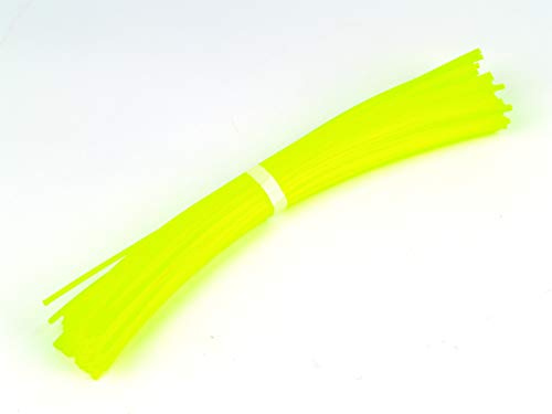 Mähfaden Copolymer 3,3mm 50 Stück a 30cm Trimmerfaden 6-Kant Nylonfaden