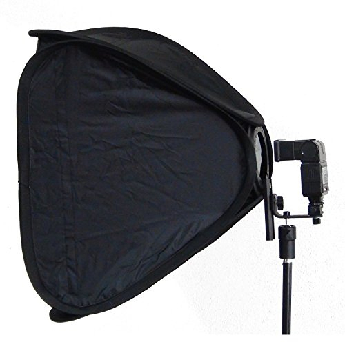 DynaSun Easy Folder Blitz Magic Softbox SB1009 60x60 +Lichtwanne Diffusor für Blitzgerät Systemblitz