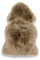 Premium Lammfell aus Merino 120x70 cm– Erhältlich in vielen Farben – Sehr pflegeleicht – Gemütlich und wärmend - Strapazierfähig (Grau)
