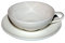Sophie Cha Cult Teetasse 0,11l weiß, Knochenporzellan, Tasse mit Untertasse, 110 ml