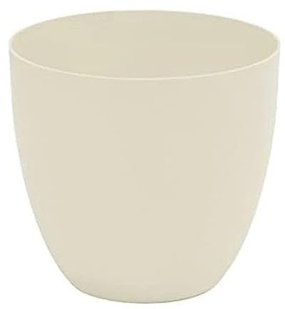 Plastiken Tes Bol 26x26x23 cm Beige