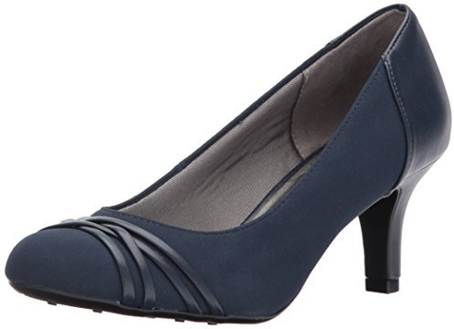 LifeStride Women's, Pascal Pump, Lux Navy, 5 UK