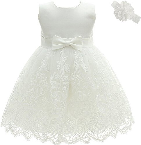 AHAHA Abito Bimba Battesimo Abiti Sposa Principessa Neonata