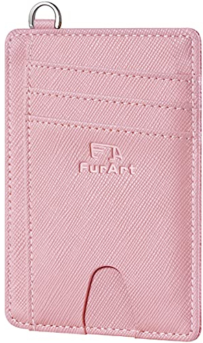 FurArt Schlank Kreditkartenetui,RFID-Blockierung Portemonnaie, Minimalistisch Kreditkarten Kartenetui für Herren und Damen