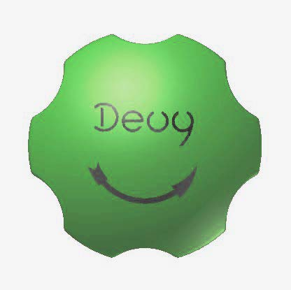 DEUY Profi Flaschenöffner Bio - Für Küchen, Bar, Gewerbe und Haushalt, Organic Bottle Opener, Farbe Green