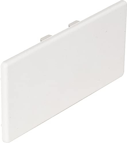 Endstück 65x130mm reinweiß für Brüstungskanal 773.323.02
