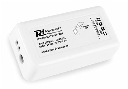 Power Dynamics BT10 Amplificador Compacto Bluetooth