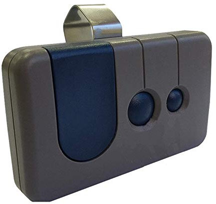 Garage Door Opener Visor Remote Control Replacement for LiftMaster 91LM 92LM 970LM 971LM 973W Chamberlain 950CB 953CB Sears Craftsman 139.53680 139.53684 00953680000 Red or Orange Learn 3 Button