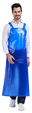 Nanxson Unisex wasserdicht Schürzen Arbeitsschürze Fleischerschürze Metzgerschürze für Industrie, Metzgerei, Reinigung CF3111