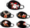 Lulupi Mundschutz Multifunktionstuch Weihnachten Waschbar Maske Lustig Weihnachtsmotiv Mund und Nasenschutz Baumwolle Rentier Elch Motiv Mundbedeckung Weihnachts Halstuch Schals für Herren Damen