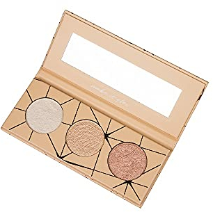 Lidschatten Palleten Make Up - Glow Trio Eyeshadow Make-Up Kosmetik - Perfekte cremige Textur - Aufhellende Wirkung