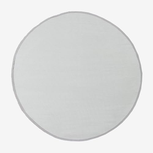 SKLUM Runder Outdoor-Teppich (Ø170 cm) Tanida Helles Grau Ø170 cm