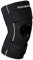 Rehband Ginocchiera, 1 pezzo, ginocchiera apertura rotulea 5 mm in neoprene, chiusura con gancio e anello, Colore:Nero, Misura:L