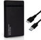 Storite External Hard Drive USB 3.0 Lightweight & Ultrafast 250GB Portable Hardisk Data backup/storage Gaming & Memory Expansion Harddrive 2.5 HDD For Laptop PC Desktop PS3 PS4 Games (Black)