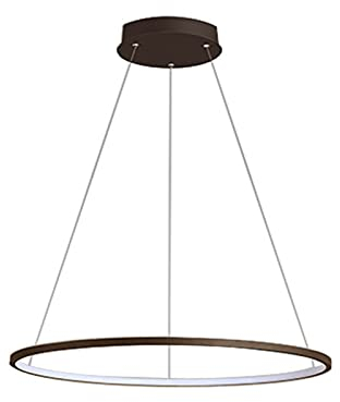 kangten LED Pendelleuchte Ring Dimmbar Hängelampe Esstisch Küchenlampe Esstisch Kronleuchter für Wohnzimmer Esszimmer