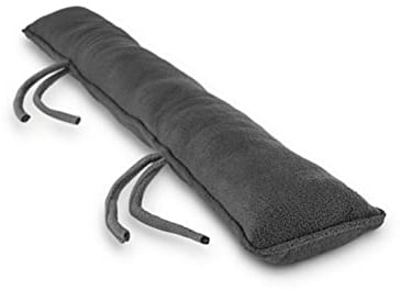 EASYmaxx Boudin de porte | Boudin d'air pour portes et fenêtres | Joint de bas de porte extra lourd | Protection contre les courants d'air et le bruit | Économe en énergie | Lavable [90 cm de