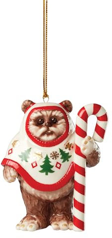 Lenox Ewok Ornament, Porzellan, Braun, 0.31