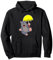 Maulwurf Regenschirm Pullover Hoodie
