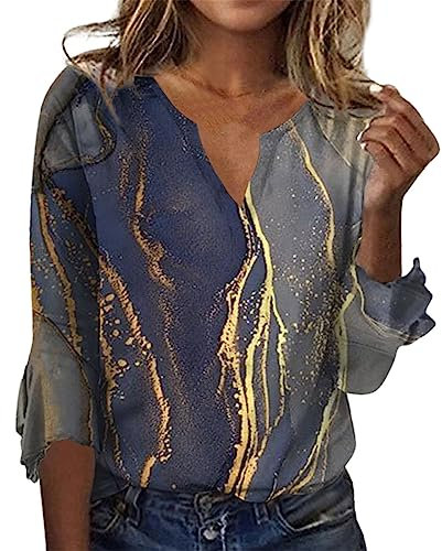 Blouse Dentelles Haut Paillettes Femme Tee Shirt Rayé Rouge Coton Lycée Ample Chic Habillé Chemise Polaire Grande Taille Chemisier Top D'Été