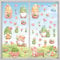 8 Blatt Fensterbilder Frühling Selbstklebend,Klebefolie Anti-Kollision Aufkleber,Schmetterling Fenstersticker,Schmetterling Fenstersticker,fensterbild,Fensterdekoration Blumen
