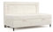maison de reve - Boxspringbett Demi 100x200 cm, Taschenmatratze H3 (19 cm Hoch), mit Bettkasten und Kopfteil, Einzelbett, Webstoff, Beige Farbe
