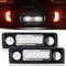 AUTOXBERT 2 x LED Kennzeichenbeleuchtung Für Skoda Octavia MKII 1Z 2009-2013, Für Skoda Roomster 5J 2006-2010, 6500K 18SMD LED Kennzeichenleuchten