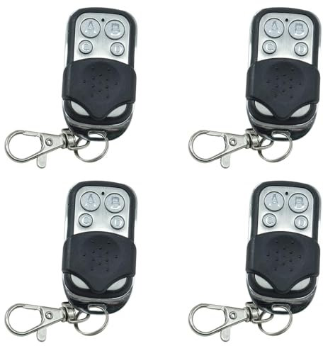 Telecomando Universale wireless remoto duplicatore, 433.92 mhz, per cancelli/antifurti/allarmi/porte/basculanti etc (4)