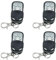 Telecomando Universale wireless remoto duplicatore, 433.92 mhz, per cancelli/antifurti/allarmi/porte/basculanti etc (4)