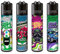 Clipper Feuerzeuge 4er Set (420 Mix #6)