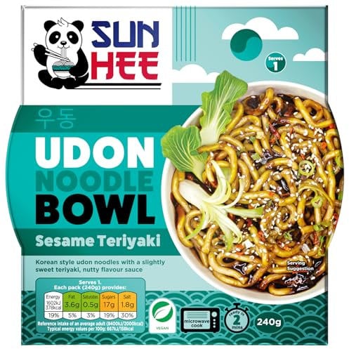 Sun Hee Sesame Teriyaki Udon Bowl 6X240g