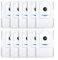 Gettimore Lot de 10 sacs à poussière pour aspirateur Deebot N30 Pro Omni haute efficacité de filtration