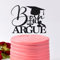 Tortenaufsatz Born to Argue, Congrats Lawyer Case Closed Cake Topper, Law School Survivor, Abschlussfeier, Klasse 2025, Party-Dekorationen, schwarzer Glitzer