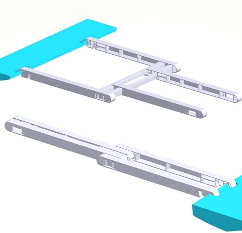 CRIROSA Schneidematte Extension Tray für Cricut Maker 3/Maker/Explore Air3/2/1 Schneidematte 12x12 Zoll, Erweiterungstablett Kompatibel mit Cricut Schneidematte 12x24 Zoll