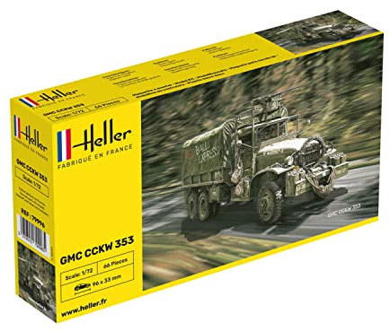 Heller 79996 Modellbausatz GMC CCKW 353, Armee der Vereinigten Staaten