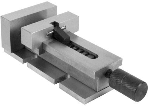 Rotwerk 15601 Maschinenschraubstock mit Schnellverstellung für Fräsmaschinen