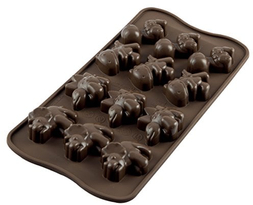 Silikomart 195265 Pralinenform Dino, 12er-Form