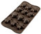 Silikomart 195265 Pralinenform Dino, 12er-Form
