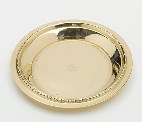 Glasuntersetzer Mini, Getränkeuntersetzer Perlrand 7 cm
