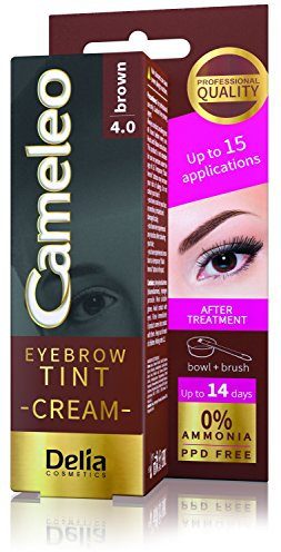 Cameleo - Crema de tinte para cejas (marrón 4.0)