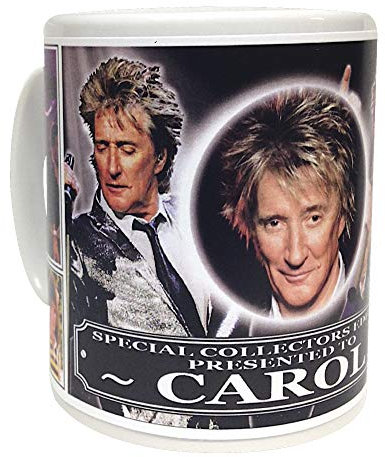 Rod Stewart Personalised Icon Mug Gift